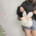 Rabbit Furry Crossbody Bag As Shown In Figure - One Size
