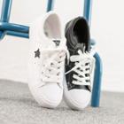 Lace-up Star Print Sneakers