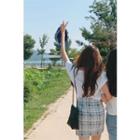 Cap-sleeve Pastel T-shirt