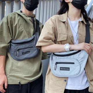 Label Nylon Sling Bag