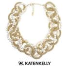 Pearly Bubble Statement Necklace One Size