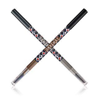 Tenzero - Waterproof Gel Pencil Eyebrow (2 Colors) #02 Light Brown