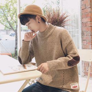 Panel Loose-fit Sweater