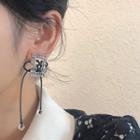 Lace Up Alloy Earring
