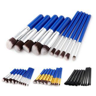 10-piece Makeup Brush Set
