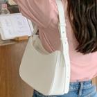 Zipped Pleather Armpit Bag