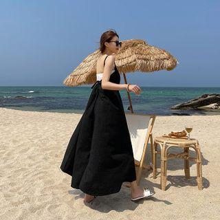 Spaghetti-strap Palazzo Jumpsuit
