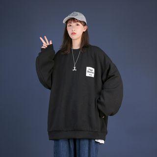 Heart Embossed Sweatshirt