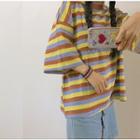 Striped Color Block T-shirt