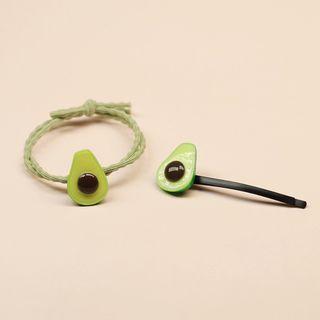 Avocado Hair Tie / Hair Pin