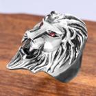 Stainless Steel Lion Ring