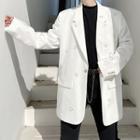 Ring-detail Oversize Blazer