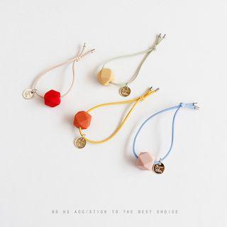 Geometric Acrylic Hair Tie