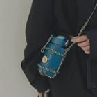 Mini Chain Crossbody Bag Blue - One Size