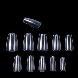Faux Nail Tips An173 - Transparent - One Size