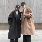 Couple Matching Double Breasted Woolen Coat