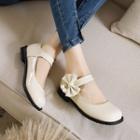 Round-toe Bow Mary Jane Shoes