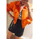 Zip-up Cropped Jacket