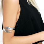Feather-accent Arm Bangle
