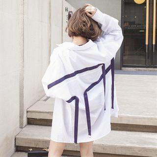 Strap Panel Shirt
