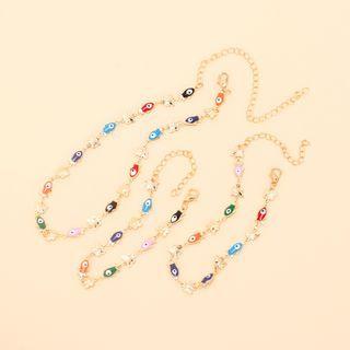 Fish Butterfly Bracelet / Anklet / Necklace / Set