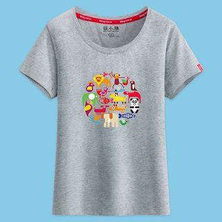 Plain / Printed Short Sleeve T-shirt