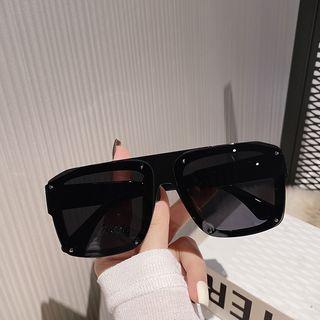 Studded Square One Piece Sunglasses