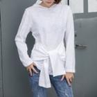 Front Knot Hoodie