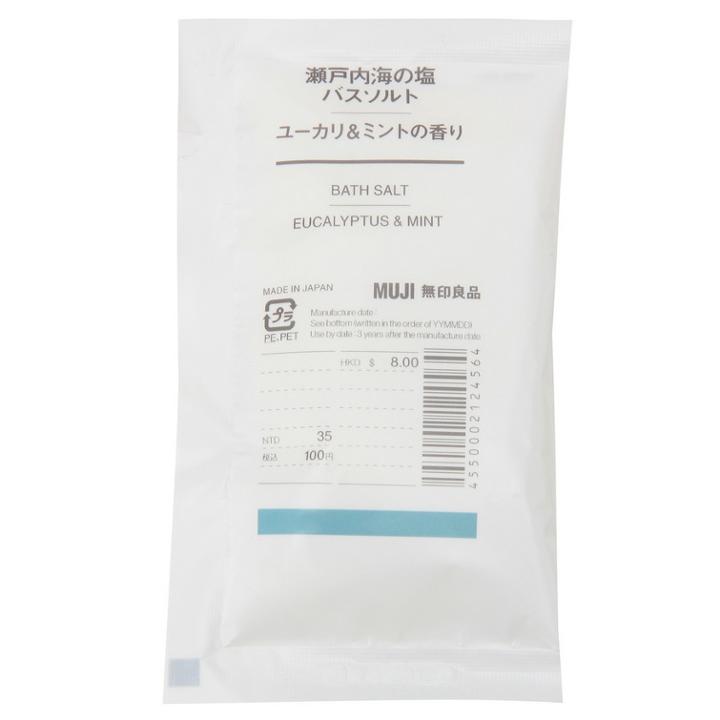 Muji - Bath Salt (eucalyptus & Mint) 40g
