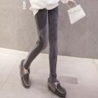 Fleece-lined Panel Leggings