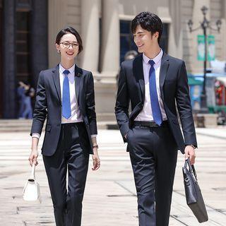 Plain Blazer / Vest / Shirt / Dress Pants / Mini Pencil Skirt / Set (various Designs)