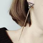 Triangle Non Matching Earrings
