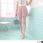 Plain Cut Classy A-line Skorts