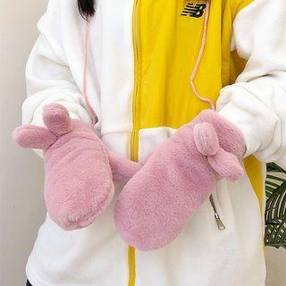 Chenille Mittens
