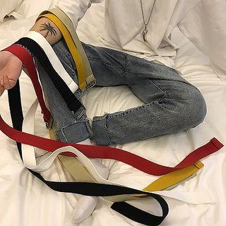 Couple Matching Canvas Belt