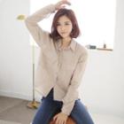 Dual-pocket Dip-back Shirt