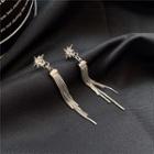 Star Fringe Earring 1 Pair - Stud Earring - As Shown In Figure - One Size