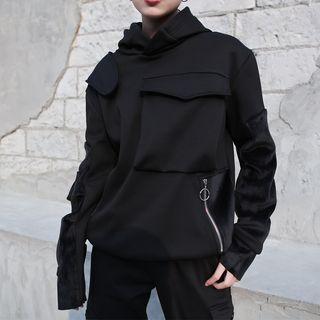 Plain Cargo Hoodie
