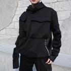 Plain Cargo Hoodie