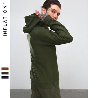 Herringbone Hooded Pullover