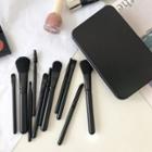 Set Of 12: Makeup Brush Set Of 12 - Black - One Size