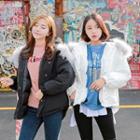 Faux-fur Trim Puffer Jacket