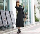 Long-sleeve Maxi Dress