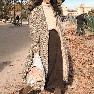Tweed Bottoned Coat