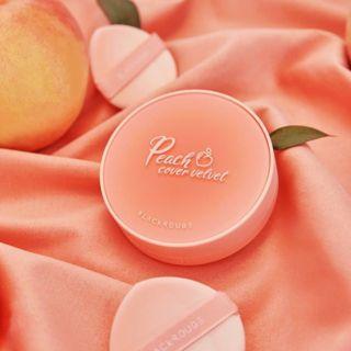 Black Rouge - Peach Cover Vevlet Cushion - 2 Colors Cp01 Peach Tok Tok