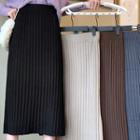 Knit Semi-body Midi Skirt