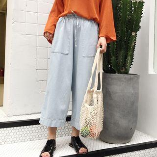 Capri Drawstring Jeans