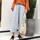 Capri Drawstring Jeans