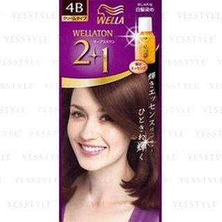 Wella - Wellation 2 + 1 Hair Color (#4b) 45g+45g+5.5ml