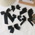 Ribbon Faux Pearl Hair Tie / Hair Clip (various Designs)
